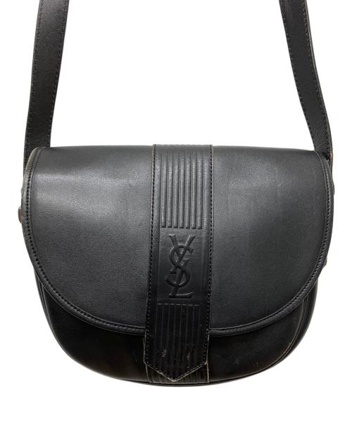 Yves Saint Laurent（イヴサンローラン）Yves Saint Laurent (イヴサンローラン) ショルダーバッグ ブラックの古着・服飾アイテム