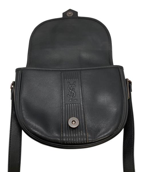 Yves Saint Laurent（イヴサンローラン）Yves Saint Laurent (イヴサンローラン) ショルダーバッグ ブラックの古着・服飾アイテム