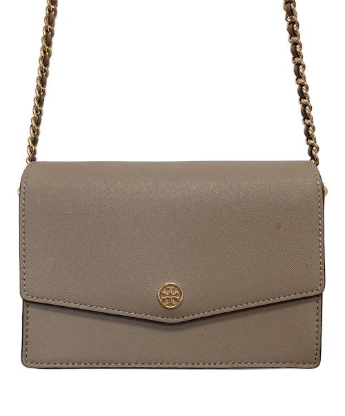 TORY BURCH（トリーバーチ）TORY BURCH (トリーバーチ) チェーンショルダーバッグ グレーの古着・服飾アイテム