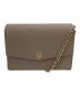 TORY BURCH（トリーバーチ）の古着「チェーンショルダーバッグ」｜グレー
