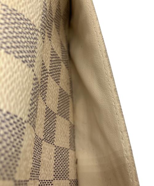 LOUIS VUITTON（ルイ ヴィトン）LOUIS VUITTON (ルイ ヴィトン) ダミエ アズールキャンバス 長財布 ベージュの古着・服飾アイテム