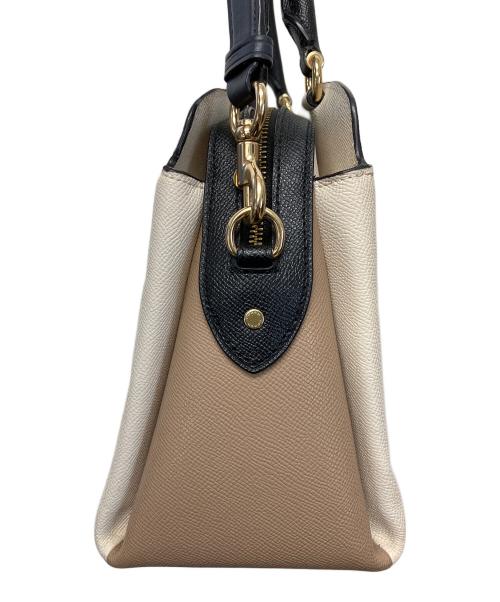 COACH（コーチ）COACH (コーチ) 91162　2WAYバッグ ホワイト×アイボリーの古着・服飾アイテム