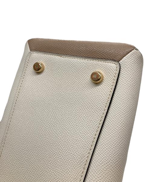 COACH（コーチ）COACH (コーチ) 91162　2WAYバッグ ホワイト×アイボリーの古着・服飾アイテム