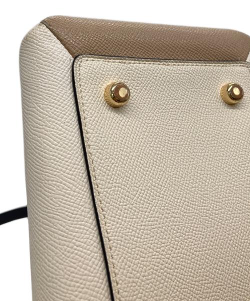 COACH（コーチ）COACH (コーチ) 91162　2WAYバッグ ホワイト×アイボリーの古着・服飾アイテム