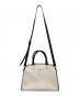 COACH (コーチ) 91162　2WAYバッグ ホワイト×アイボリー：13000円