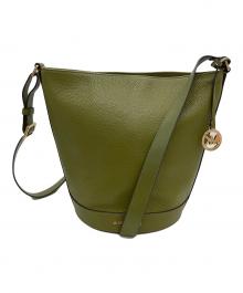 MICHAEL KORS（マイケルコース）の古着「30R4G10M6L ショルダーバッグ」｜グリーン