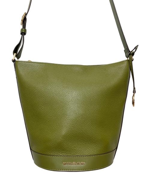 MICHAEL KORS（マイケルコース）MICHAEL KORS (マイケルコース) 30R4G10M6L ショルダーバッグ グリーンの古着・服飾アイテム