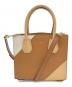 MICHAEL KORS（マイケルコース）の古着「30S9gm9m6t 2WAYバッグ」｜ブラウン×アイボリー