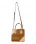 MICHAEL KORS (マイケルコース) 30S9gm9m6t 2WAYバッグ ブラウン×アイボリー：10000円