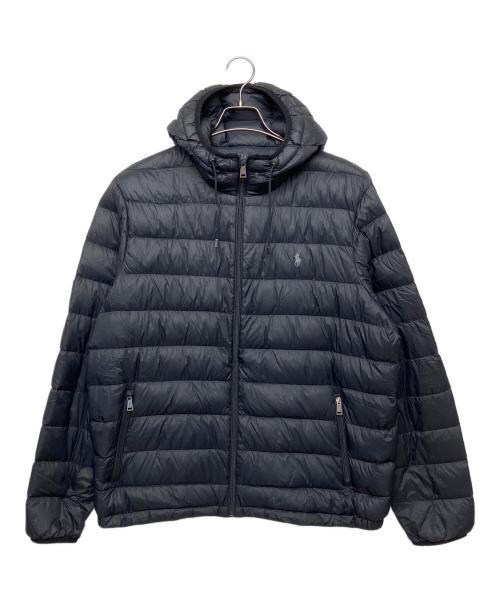 POLO RALPH LAUREN（ポロ・ラルフローレン）POLO RALPH LAUREN (ポロ・ラルフローレン) ダウンジャケット ブラック サイズ:XLの古着・服飾アイテム
