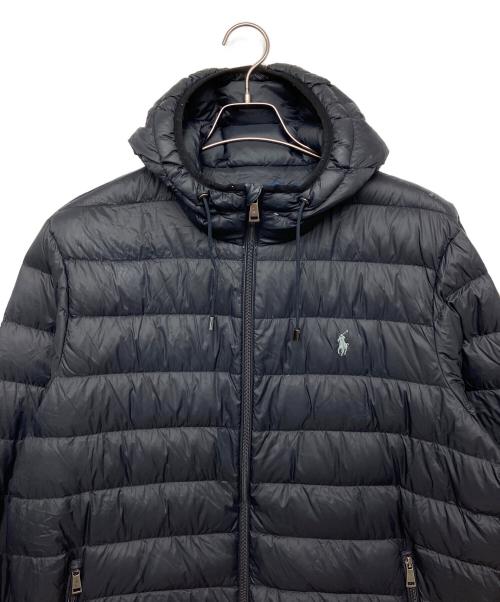 POLO RALPH LAUREN（ポロ・ラルフローレン）POLO RALPH LAUREN (ポロ・ラルフローレン) ダウンジャケット ブラック サイズ:XLの古着・服飾アイテム