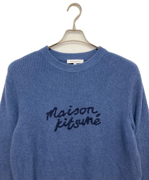 maison kitsune（メゾンキツネ）MAISON KITSUNE (メゾンキツネ) LM00814KT1063　セーター ネイビー サイズ:Mの古着・服飾アイテム