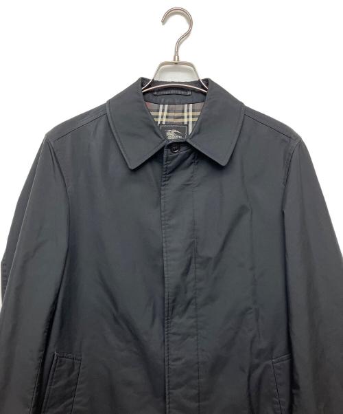 Burberry's（バーバリーズ）Burberry's (バーバリーズ) ステンカラーコート ブラック サイズ:Mの古着・服飾アイテム