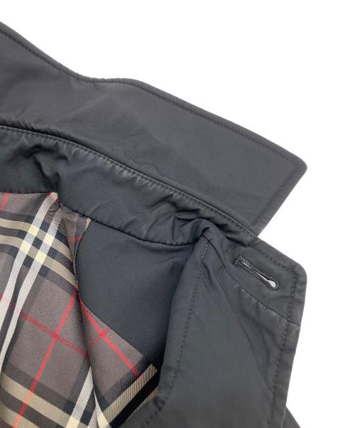 Burberry's（バーバリーズ）Burberry's (バーバリーズ) ステンカラーコート ブラック サイズ:Mの古着・服飾アイテム
