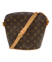 LOUIS VUITTON（ルイ ヴィトン）の古着「M51290　モノグラム　ドルーオ　ショルダーポーチ」｜ブラウン
