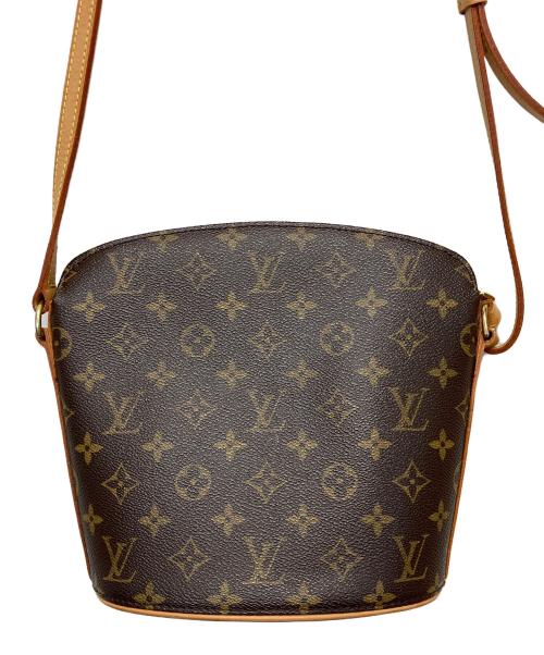 LOUIS VUITTON（ルイ ヴィトン）LOUIS VUITTON (ルイ ヴィトン) M51290　モノグラム　ドルーオ　ショルダーポーチ ブラウンの古着・服飾アイテム