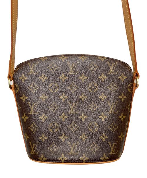 LOUIS VUITTON（ルイ ヴィトン）LOUIS VUITTON (ルイ ヴィトン) M51290　モノグラム　ドルーオ　ショルダーポーチ ブラウンの古着・服飾アイテム