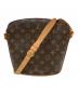 LOUIS VUITTON（ルイ ヴィトン）の古着「M51290　モノグラム　ドルーオ　ショルダーポーチ」｜ブラウン