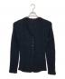 Ameri（アメリ）の古着「UND PIN TUCK LACE LIKE KNIT TOP」｜ブラック