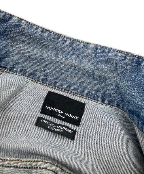 NUMBER (N)INE（ナンバーナイン）NUMBER (N)INE (ナンバーナイン) デニムジャケット インディゴ サイズ:Sの古着・服飾アイテム