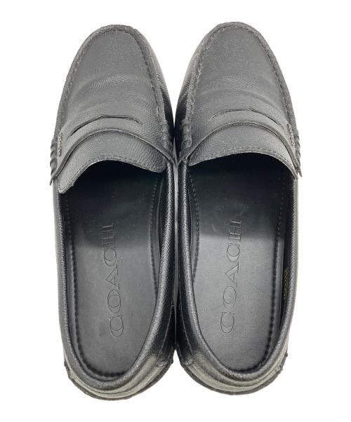 COACH（コーチ）COACH (コーチ) FG2386 ローファー ブラック サイズ:41.5の古着・服飾アイテム