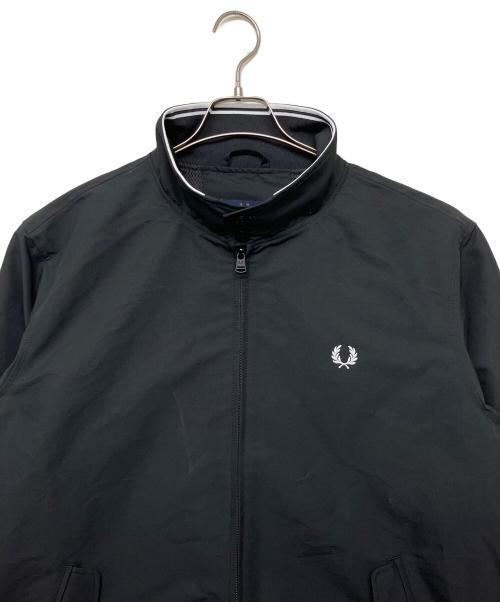 FRED PERRY（フレッドペリー）FRED PERRY (フレッドペリー) ハリントンジャケット ブラック サイズ:XLの古着・服飾アイテム