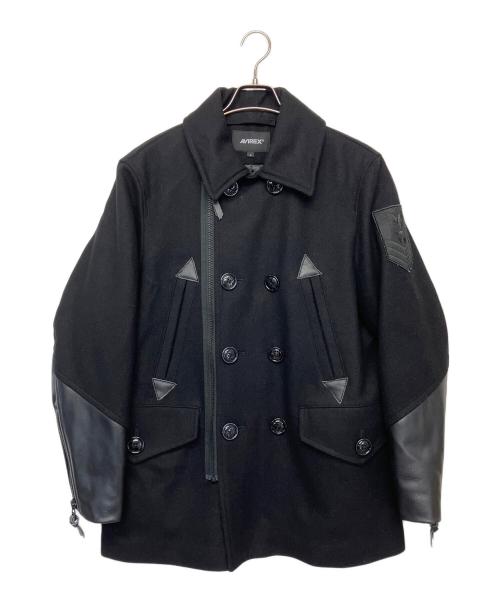 AVIREX（アヴィレックス）AVIREX (アヴィレックス) 6122143　Pコート ブラック サイズ:Lの古着・服飾アイテム