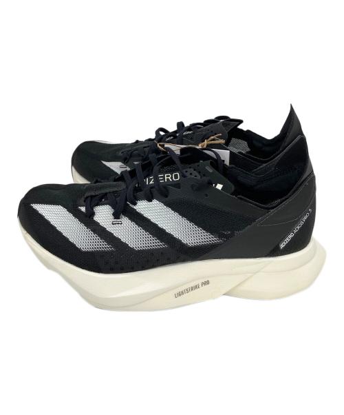 adidas（アディダス）adidas (アディダス) id3702　ランニングシューズ ブラック サイズ:23cm 未使用品の古着・服飾アイテム