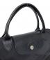 中古・古着 LONGCHAMP (ロンシャン) LE PLIAGE　トートバッグ ブラック：8000円