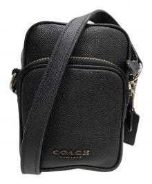 COACH（コーチ）の古着「F72515　クロスグレイン ベケット クロスボディ ショルダー バッグ」｜ブラック