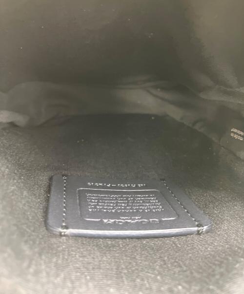 COACH（コーチ）COACH (コーチ) F72515　クロスグレイン ベケット クロスボディ ショルダー バッグ ブラックの古着・服飾アイテム