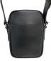 中古・古着 COACH (コーチ) F72515　クロスグレイン ベケット クロスボディ ショルダー バッグ ブラック：10000円