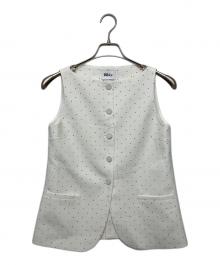 Bibiy.（ビビィ）の古着「B40-JK026WHF　JEWEL VEST」｜ホワイト