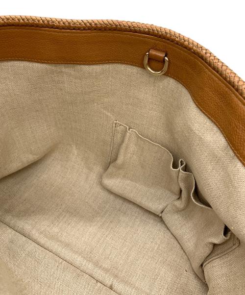 GUCCI（グッチ）GUCCI (グッチ) GGキャンバス　マラケシュトート ベージュの古着・服飾アイテム