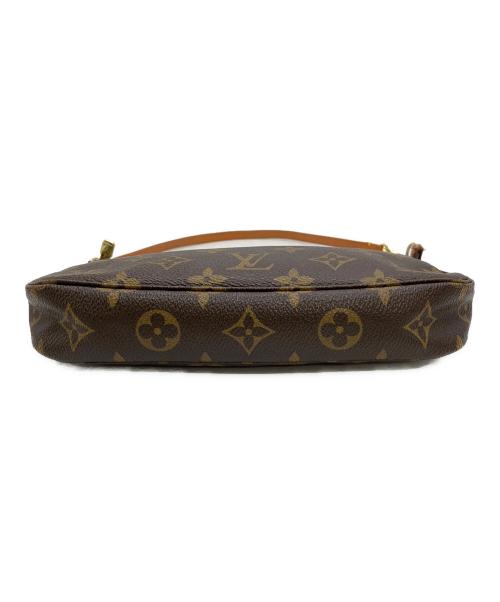 LOUIS VUITTON（ルイ ヴィトン）LOUIS VUITTON (ルイ ヴィトン) モノグラム　ポシェット・アクセソワール　ショルダーバッグ ブラウンの古着・服飾アイテム