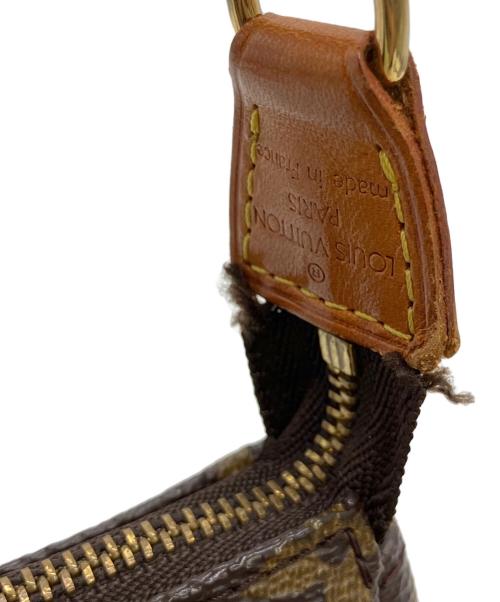 LOUIS VUITTON（ルイ ヴィトン）LOUIS VUITTON (ルイ ヴィトン) モノグラム　ポシェット・アクセソワール　ショルダーバッグ ブラウンの古着・服飾アイテム