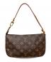 LOUIS VUITTON（ルイ ヴィトン）の古着「モノグラム　ポシェット・アクセソワール　ショルダーバッグ」｜ブラウン