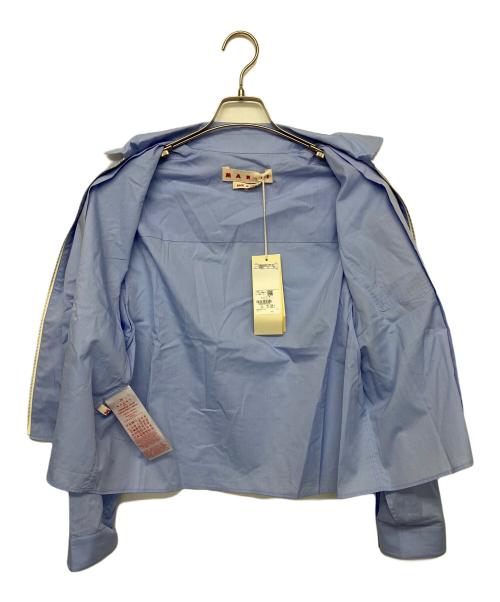 MARNI（マルニ）MARNI (マルニ) CAMA0683QS UTC193　長袖シャツ スカイブルー サイズ:36の古着・服飾アイテム
