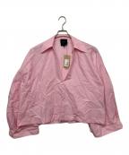 jejiaジェジア）の古着「PS26MJD.MJD153　CLO CLO SHIRT　長袖ブラウス」｜ピンク