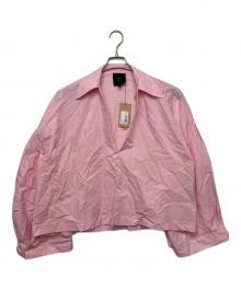 jejia（ジェジア）の古着「PS26MJD.MJD153　CLO CLO SHIRT　長袖ブラウス」｜ピンク