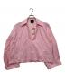 JEJIA（ジェジア）の古着「PS26MJD.MJD153　CLO CLO SHIRT　長袖ブラウス」｜ピンク