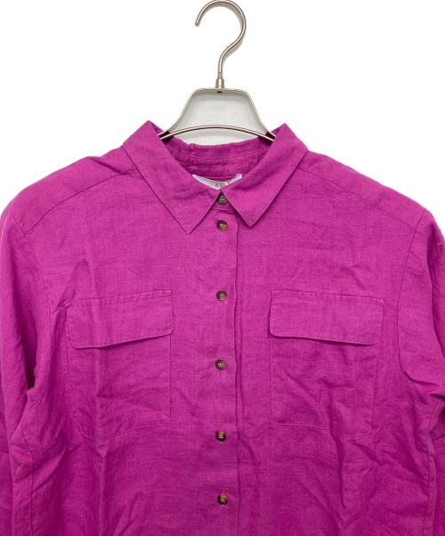 MAISON MONTAGUT（MAISON MONTAGUT）MAISON MONTAGUT (MAISON MONTAGUT) 638022　長袖シャツ パープル サイズ:S 未使用品の古着・服飾アイテム