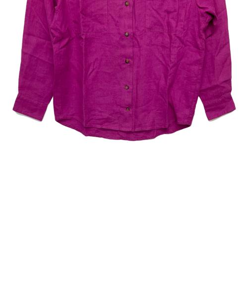 MAISON MONTAGUT（MAISON MONTAGUT）MAISON MONTAGUT (MAISON MONTAGUT) 638022　長袖シャツ パープル サイズ:S 未使用品の古着・服飾アイテム