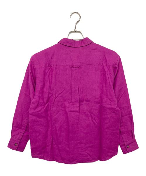 MAISON MONTAGUT（MAISON MONTAGUT）MAISON MONTAGUT (MAISON MONTAGUT) 638022　長袖シャツ パープル サイズ:S 未使用品の古着・服飾アイテム