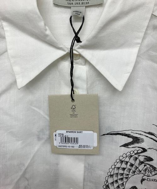 ALL SAINTS（オールセインツ）ALL SAINTS (オールセインツ) W075-PE-10-192　長袖シャツ ホワイト サイズ:UK6の古着・服飾アイテム