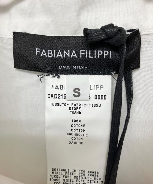 Fabiana Filippi（ファビアナフィリッピ）fabiana filippi (ファビアナフィリッピ) CAD215F309　長袖シャツ ホワイト サイズ:Sの古着・服飾アイテム