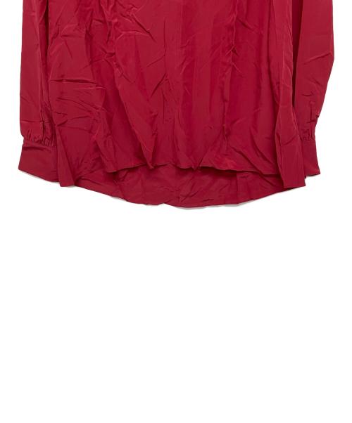 JOSEPH（ジョゼフ）JOSEPH (ジョゼフ) JF009426　長袖ブラウス レッド サイズ:36の古着・服飾アイテム