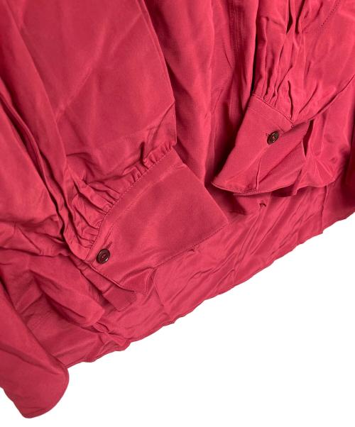 JOSEPH（ジョゼフ）JOSEPH (ジョゼフ) JF009426　長袖ブラウス レッド サイズ:36の古着・服飾アイテム