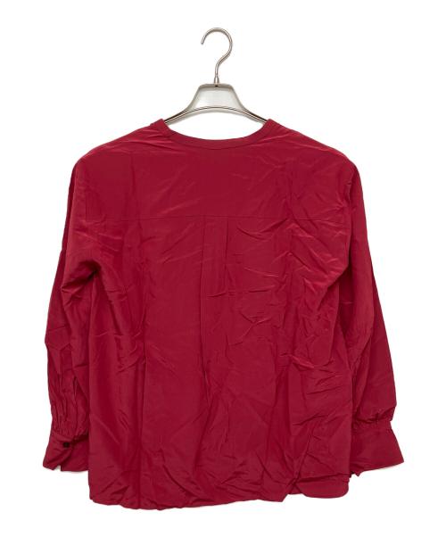 JOSEPH（ジョゼフ）JOSEPH (ジョゼフ) JF009426　長袖ブラウス レッド サイズ:36の古着・服飾アイテム