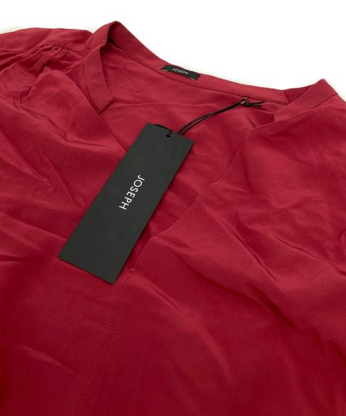JOSEPH（ジョゼフ）JOSEPH (ジョゼフ) JF009426　長袖ブラウス レッド サイズ:36の古着・服飾アイテム